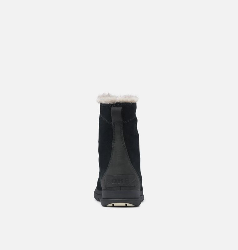 Botas Nieve Sorel Mujer - Explorer™ Joan Bajas Negras/Gris - 64389-OJKF